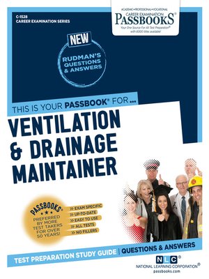 cover image of Ventilation and Drainage Maintainer